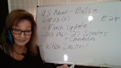 61823 Flash Update! US Mil is in 27 States! W Hse Down! Arrests! US News-Billie E28