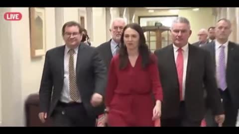 New Zealand's Prime Minister showing who swings the gavel in His/Her Country