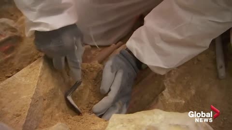 Mar 15, 2022: Ancient sarcophagus found under Notre-Dame cathedral amid restorations