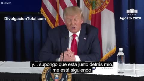 2020 - Trump: "The Storm is Right Behind Me" (Spanish Subtitles)