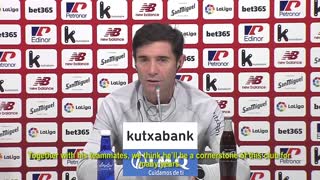 Athletic Bilbao coach Marcelino talks Inaki Willams