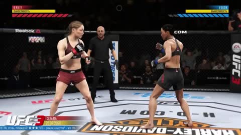 Females fighting for UFC