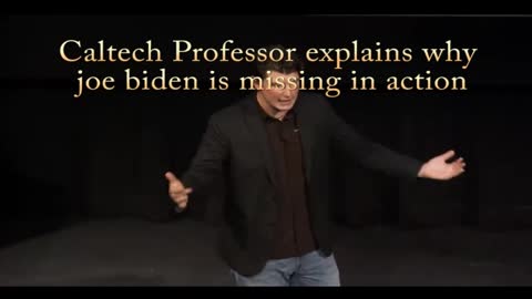 Caltech Professor finds Joe biden