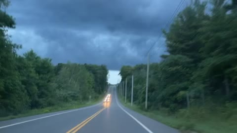 Cloudy weather Canada