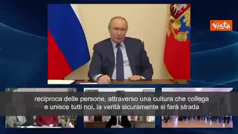 Putin apprezza il murales su Dostoevskij realizzato a Napoli