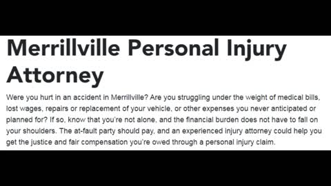 Personal Injury lawyer Indiana