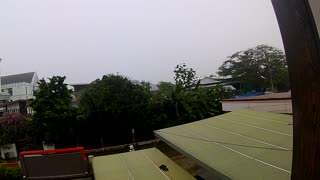 Vlog: Khon Kaen rain storm 6 Oct 2021 4:30pm