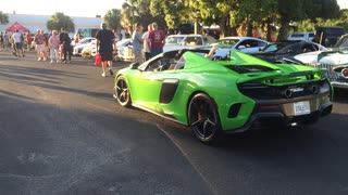 McLaren at Dupont Registry Cars and Coffee St Petersburg Florida