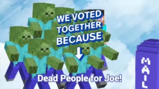 Dead People Vote for Joe | Minecraft #ElectionFraud