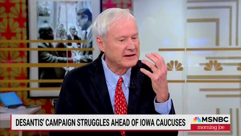 Chris Matthews Says There's Something 'Unfortunate' About Ron DeSantis' Face