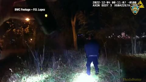 NYPD release bodycam of officers firing 30 rounds during a shootout with an armed suspect