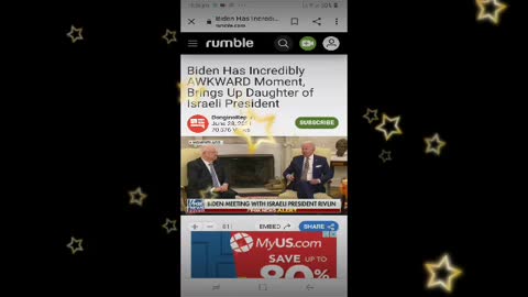 Biden Has Incredibly AWKWARD Moment, Brings Up Daughter of Israeli President#biden