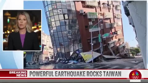 Frantic Rescue Efforts Underway After Strong Earthquake Hits Taiwan