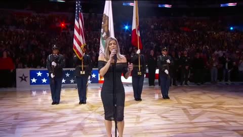 Fergie sings the national anthem at the NBA All-Star Game | ESPN