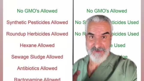 Non GMO Project vs. USDA Organic
