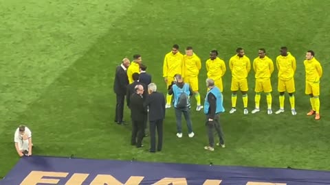 Emmanuel Macron Gets Jeered and Whistled at Before Soccer Final Between Nice and Nantes