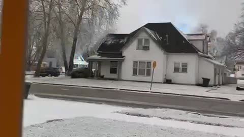 Winter Storm Causes Several Transformers to Blow