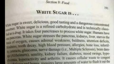 Stop using White Sugar...