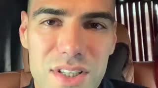 Video de Falcao saludando a Mauricio Aguilar, candidato a la Gobernación de Santander, se hizo viral