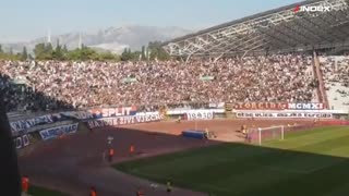 UŽIVO s Poljuda - Atmosfera pred derbi Hajduk - Dinamo
