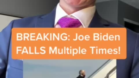 BREAKING: Joe Biden FALLS Multiple Times!