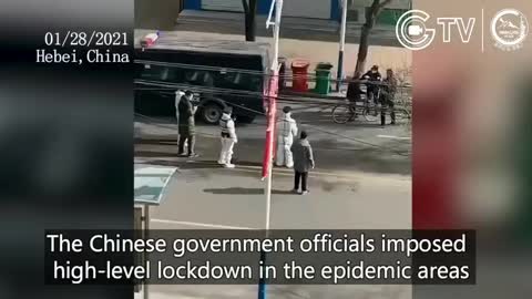 Hebei Arresting People Out on The Street During The Lockdown | CHINA