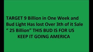America Says “AMEN” Target Loses 9 Billion, Bud Light Lose 25 Billion