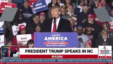Trump: We need a LANDSLIDE so big that the RADICAL LEFT cannot RIG it or STEAL it