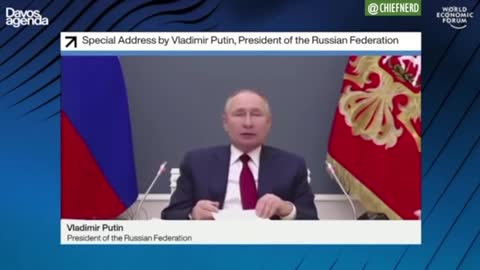 🔥PUTIN CALLS OUT NWO WITH TRUTH (Jan 2021). I don’t think 'Heil Schwab' liked it.