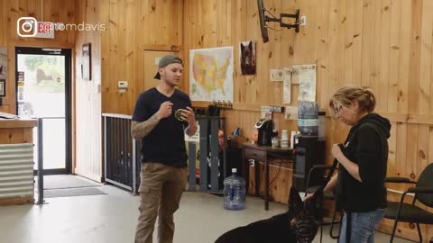 Aggressive German Shepherd aggressive behavior training attacks trainer