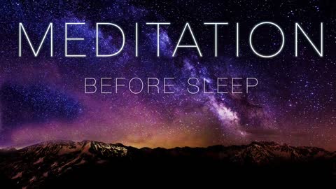 Meditate BEFORE Sleep