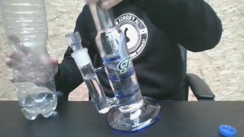 Triple Turbine Bong (by Black Leaf)