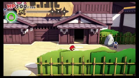 Paper Mario The Origami King - Obtaining The Master key In Shogun Studios