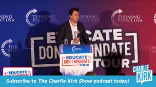 Charlie Kirk befuddles feminist by asking what a woman is
