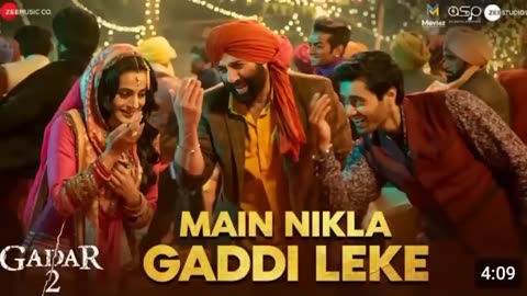 Main Nikla Gaddi Leke Song | Gadar 2 Song | Sunny Deol | Udit Narayan, Aditya Narayan, Mithoon