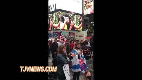 New Yorkers Rally For Israel in Times Square