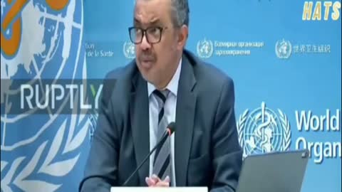 WHO DR TEDROS ADMITS BOOSTERS BEING USED TO KILL CHILDREN