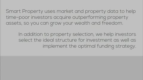 property investment strategy