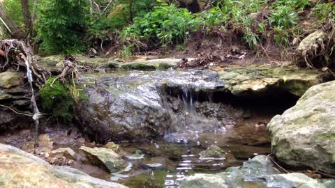 Stream Water Flow | Water Sounds | Water Wind Sound | Soothing Stream Flowing | Water Sounds