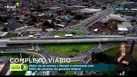 #AoVivo: Inauguração do complexo viário entre a BR-104 e a BR-316 em Maceió(AL)