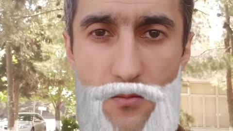 White beard