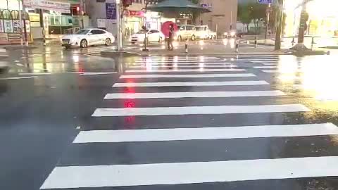 Raindrops that are too windy to be seen