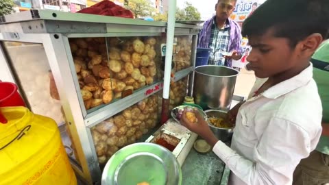 Spicy Golgappa ( Foochka ) street food 😋😋😋