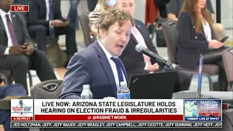 (Expert) Witness # 6 Speaks at Arizona State Legislature Hearing on 2020 Election, Nov. 30, 2020.