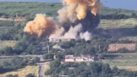 A RUSSIAN TEMPORARY WAREHOUSE WITH AMMUNITION HAS BEEN BLOWN UP IN THE SOUTH OF UKRAINE