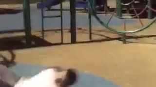 Guy does a backflip and fails miserably