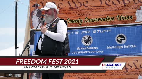 Mike Lindell At Freedom Fest 2021 Antrim Michigan