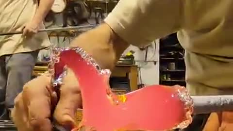 How to make a glass horse