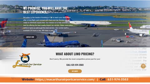Macarthur Airport Car Service and Airport Transportation Services | Call: 631 974 3583 for Booking!