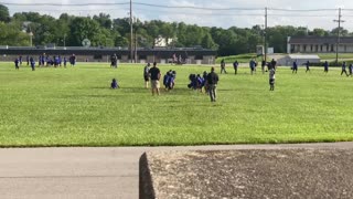 Football practice